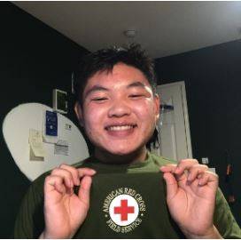 Hans Bach-Nguyen, Field Ambassador for the American Red Cross.